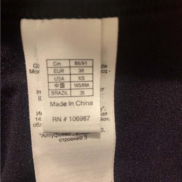 Tribord athletic top with bra support swim bike jog size XS - Picture 9 of 10